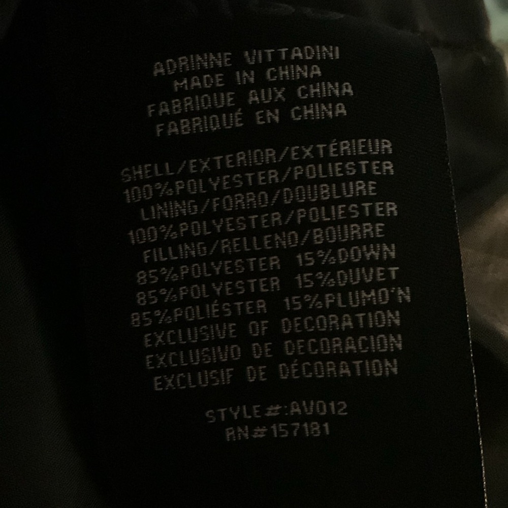 Black down jacket - Picture 4 of 4